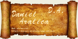 Daniel Aralica vizit kartica
